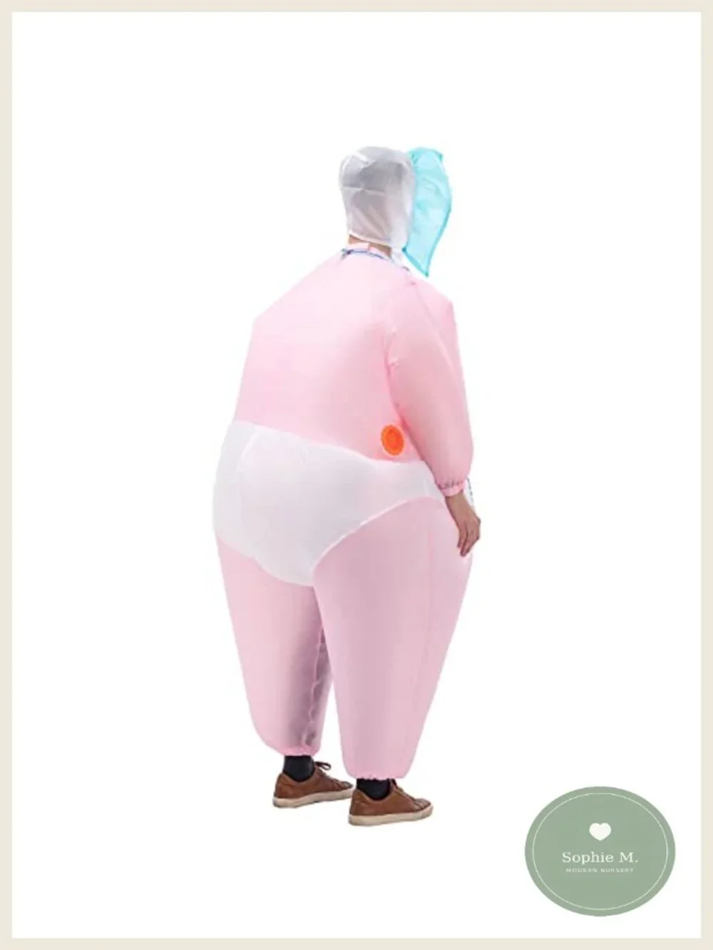 Inflatable Halloween Costume Funny Blow Up Suit Cosplay Party Fancy Dress